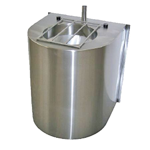 Round Hopper Sluice Stainless Steel