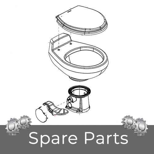 Sealand Dometic Vacuflush 568 Toilet Spare Parts
