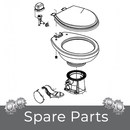 Sealand Dometic Vacuflush 606 Series Spare Parts