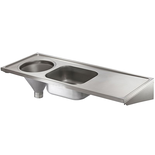 Combination Sink and Hopper