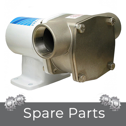 Jabsco Stainless Steel & Epoxy Pedestal Pumps Spare Parts